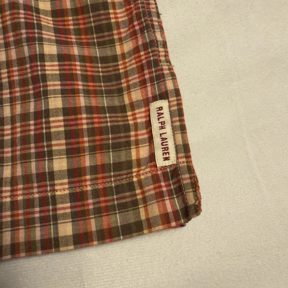 Ralph Lauren Polo Jeans Men's Button Up Short Sleeve‎ Shirt Size Large